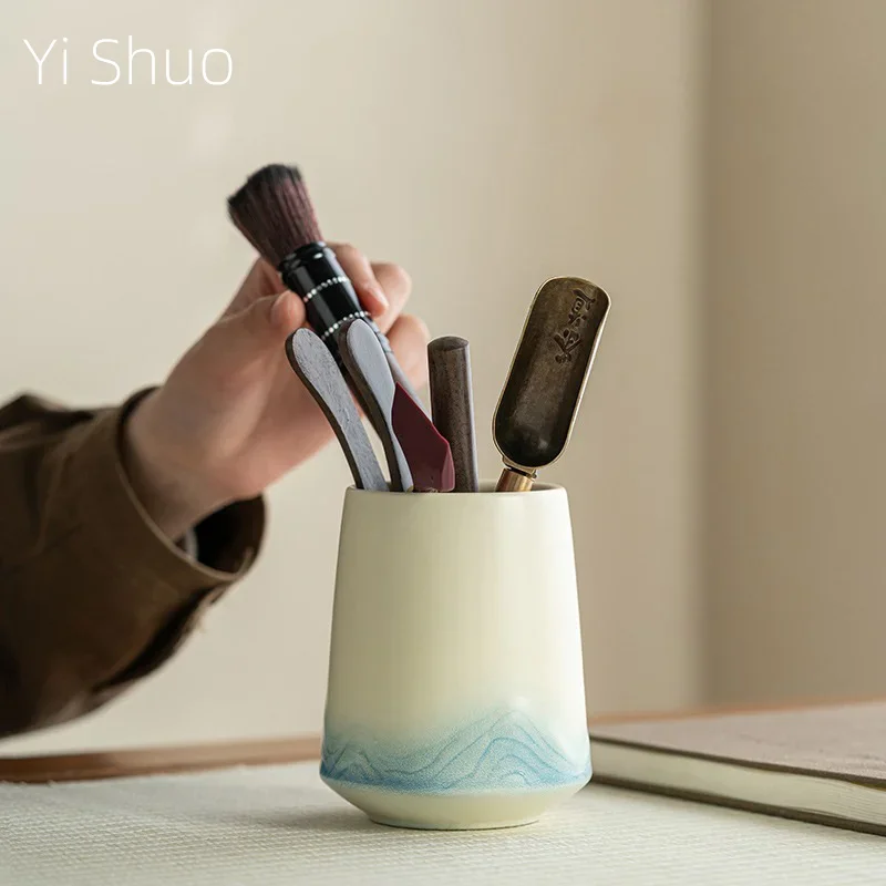 

Blackwood Tea Ceremony Six Items Suit Household Tools Tea Knife Kung Fu Tea Utensils