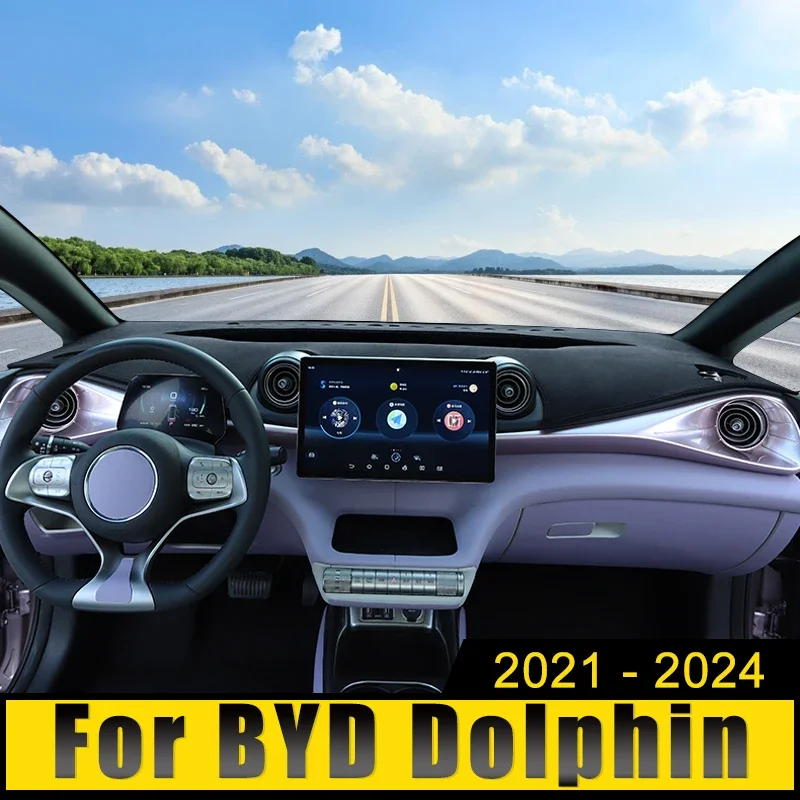 capa-do-painel-do-carro-evitar-almofada-de-luz-para-byd-golfinho-2021-2022-2023-2024-sun-sombra-caso-anti-uv-tapetes-antiderrapantes-acessorios