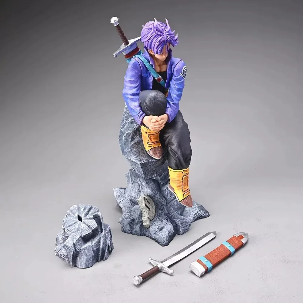 Figurines de troncs Dragon Ball Z, dernier ranker, Torankusu, figurine d'anime, modèle exquis en PVC, décoration de collection, cadeaux de Noël, 28cm