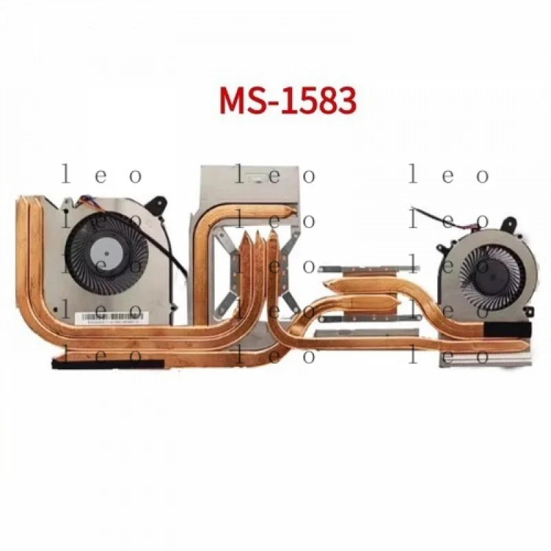 FF   New for  MSI Katana GF66 GL66 MS-1581 GPU CPU +Heatsink fan GF76 Pulse GL76 MS-1583