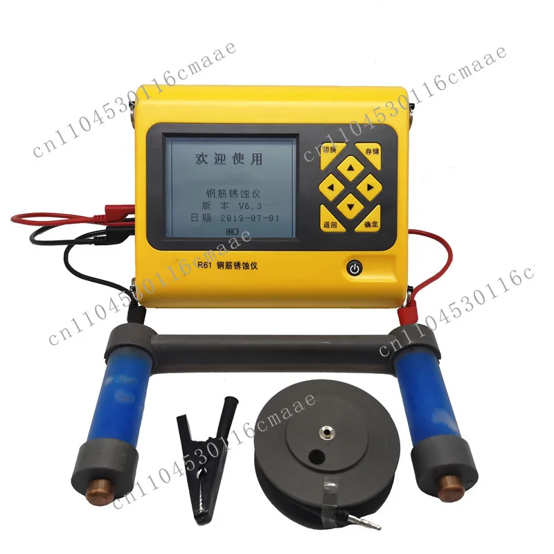 R61 automatic concrete steel bar corrosion detector building structure detection half cell potential test electrochemical method