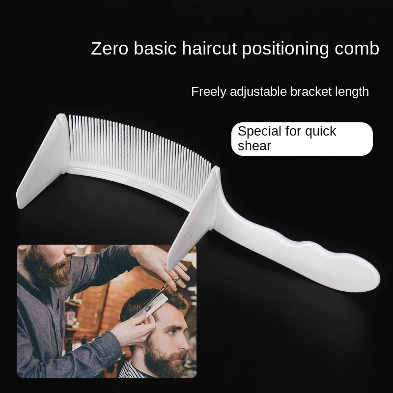 Fading Comb Professional Barber Clipper Blending Flat Top Hair Cutting Comb for Men Heat Resistant Fade Comb Salon Styling Tools