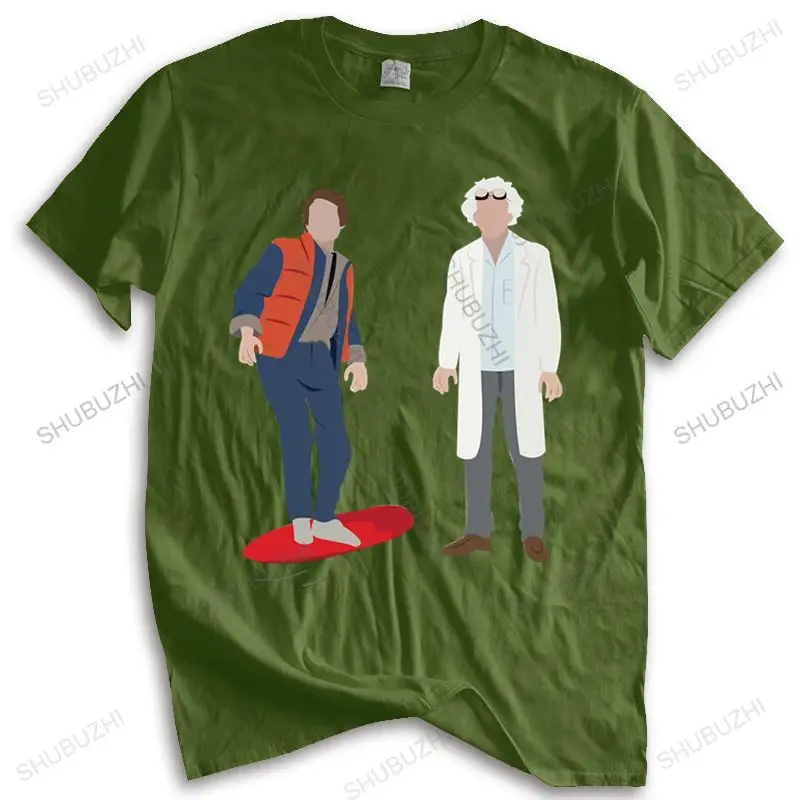 brand teeshirt Back To The Future Film movie Men T Shirts Gigawatts delorean bttf mcfly marty geek nerd doctor emmett brown