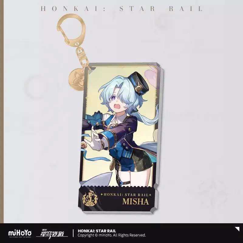miHoYo Official Honkai Star Rail Standing Series Pendants Destructive Fate Blade Clara Hook Trailblazer DanHeng Cosplay Gifts
