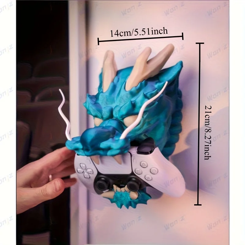 3D Printed High-Quality Fantasy Dragon-Shaped Controller Stand, Suitable for PS5, Xbox,  Switch , Dreamcast