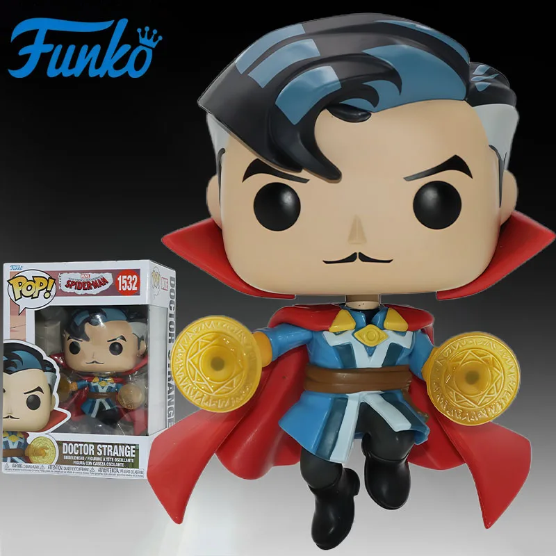FUNKO POP Original Goblin Face & Captain America & Doctor Strange Anime Toys for Boys Christmas Gift Collectible Model Ornaments view 5