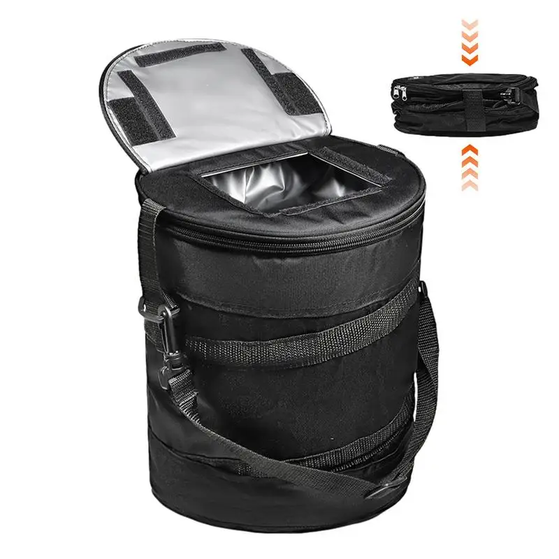 

Insulated Car Portable Lunch Cooler Folding Insulated Picnic Ice Bag Picnic Camping Food Bag