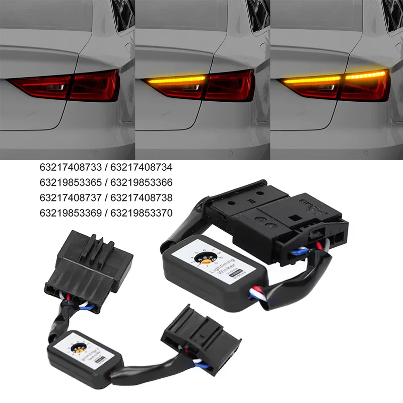 For BMW X3 G01 G08 X3M 2018+ Auto Dynamic Turn Signal Indicator LED Taillight Add-On Module Cable Wire Harness Taillight Blinker