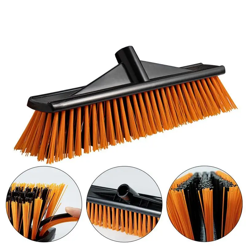 Hard Bristle Broom Stiff Bristle Scrubber Portable Outdoor Sweeping Brush For Floors Shower Cleaning Brush Floor Scrub Brush For