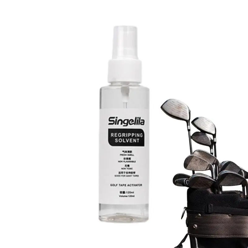120Ml Golfclub Regripping Solvent Golfclub Grip Lijm Oplosmiddel Draagbare Dubbelzijdige Gel Sol Water Golf Onderdelen Reparatie Hulpmiddel