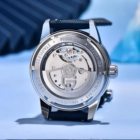 Pagani Design 2025 Nowy Luksusowy Zegarek Męski Automatyczny Mechaniczny 41MM Ze Stali Nierdzewnej Wodoodporny 10bar Zegarek Pilot reloj hombre