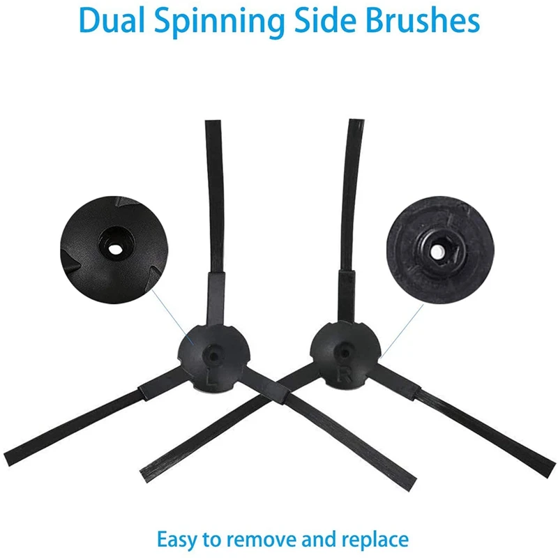 Ensemble de pièces de rechange pour aspirateur Robot ILIFE V3 V3S V5 V5S V5S Pro, brosses latérales de filtre AC66, accessoires