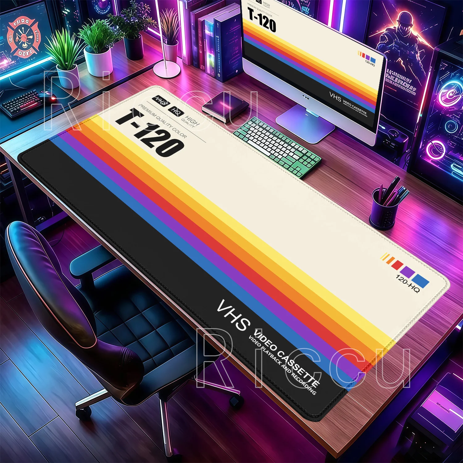 Mauspad HD-Druck Retro VHS-Sti – Retro Gaming Keyboard And Mouse Bewertung und Preis
