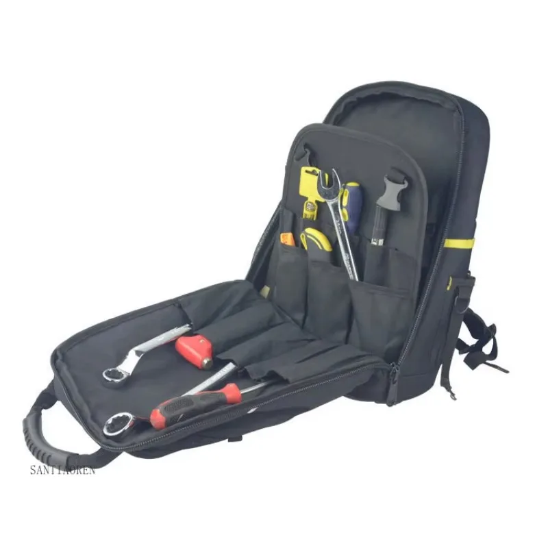 

2025Low MOQ Cheap Functional Technician Tools Shoulder Bag Plumber Tote Tool Bag