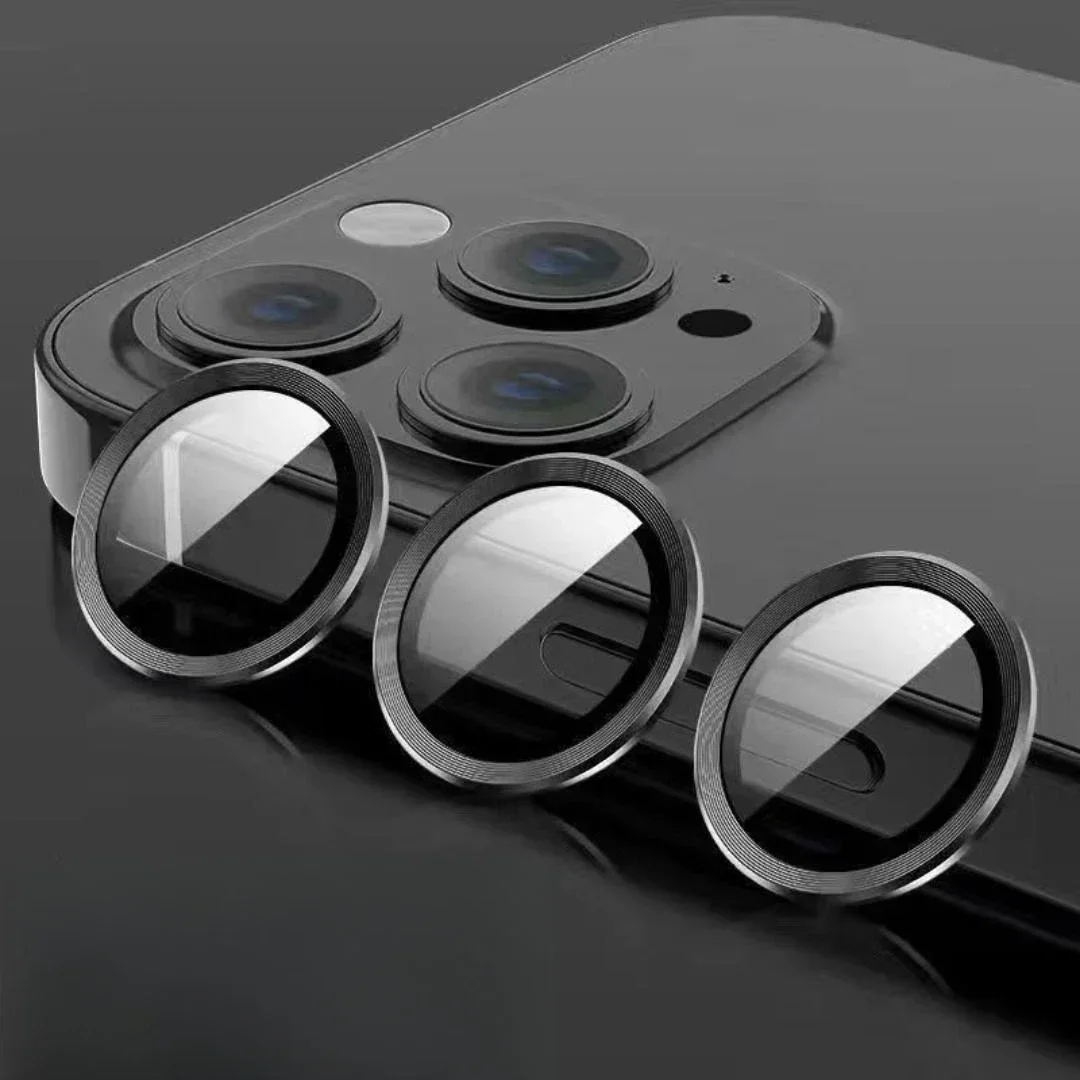 Camera Lens Protector Glass for IPhone 11 12 13 14 Pro 15 Promax  Full Cover Lens Metal Protector Ring for 15 Plus Camera Film