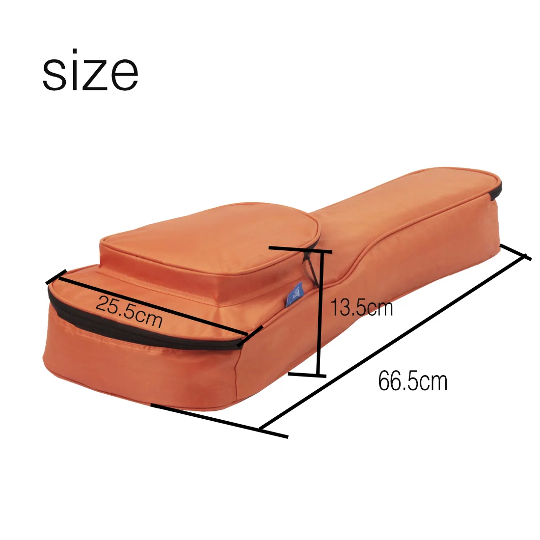 IRIN 26 Inch Ukulele Bag Waterproof Oxford Cloth Mini Guitar Backpack Orange Cotton Gig Bag Guitar Parts & Accessories