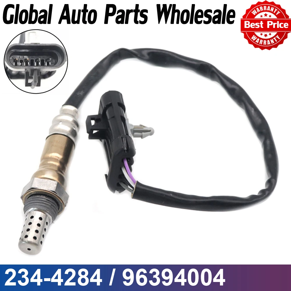 สําหรับเชฟโรเลตอาวีโอ 1.6L รถปอนเตี๊ยก GTO คลื่นซูซูกิ 234-4284 9639400 96394003   รถอัตราส่วนน้ํามันเชื้อเพลิง O2 ออกซิเจน Lambda Sensor