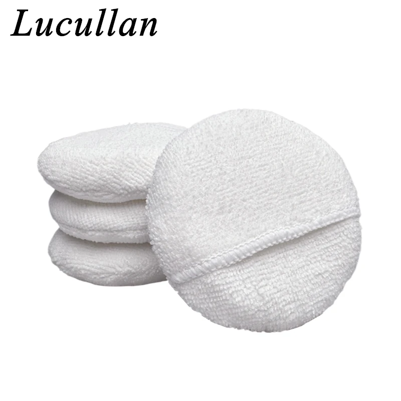 Lucullan White Terry Cloth Microfiber 4\