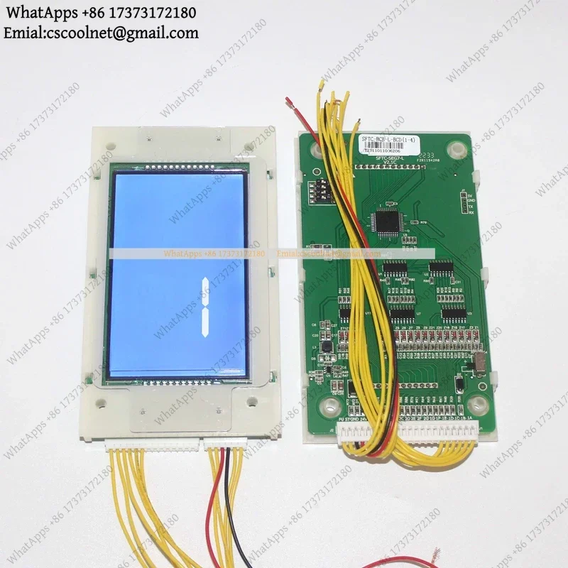 k3 SFTC-HCB-L-BCD (1-4) SFTC-SEG7-L Elevator Outside LCD Display BCD Lift Parts