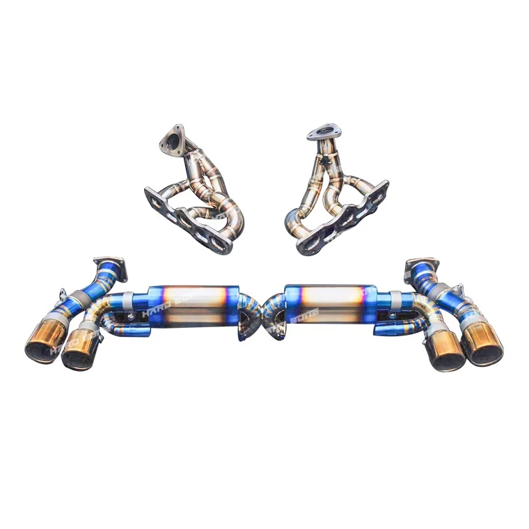 Para PORSCHE 991 TURBO TURBO S VALVETRONIC CAT-BACK SISTEMA DE ESCAPE
