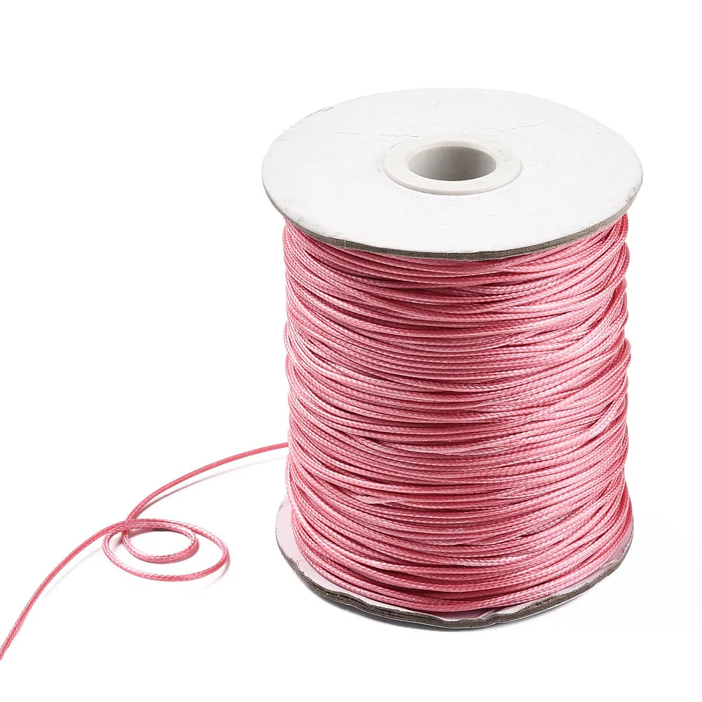PandaHall 185 Yards/Rolle Koreanische Gewachste Polyester-Perlenschnur, 1,2mm Umweltfreundlich für Armband-Halsketten-Schmuckherstellung & Bastelbedarf – Detail 20