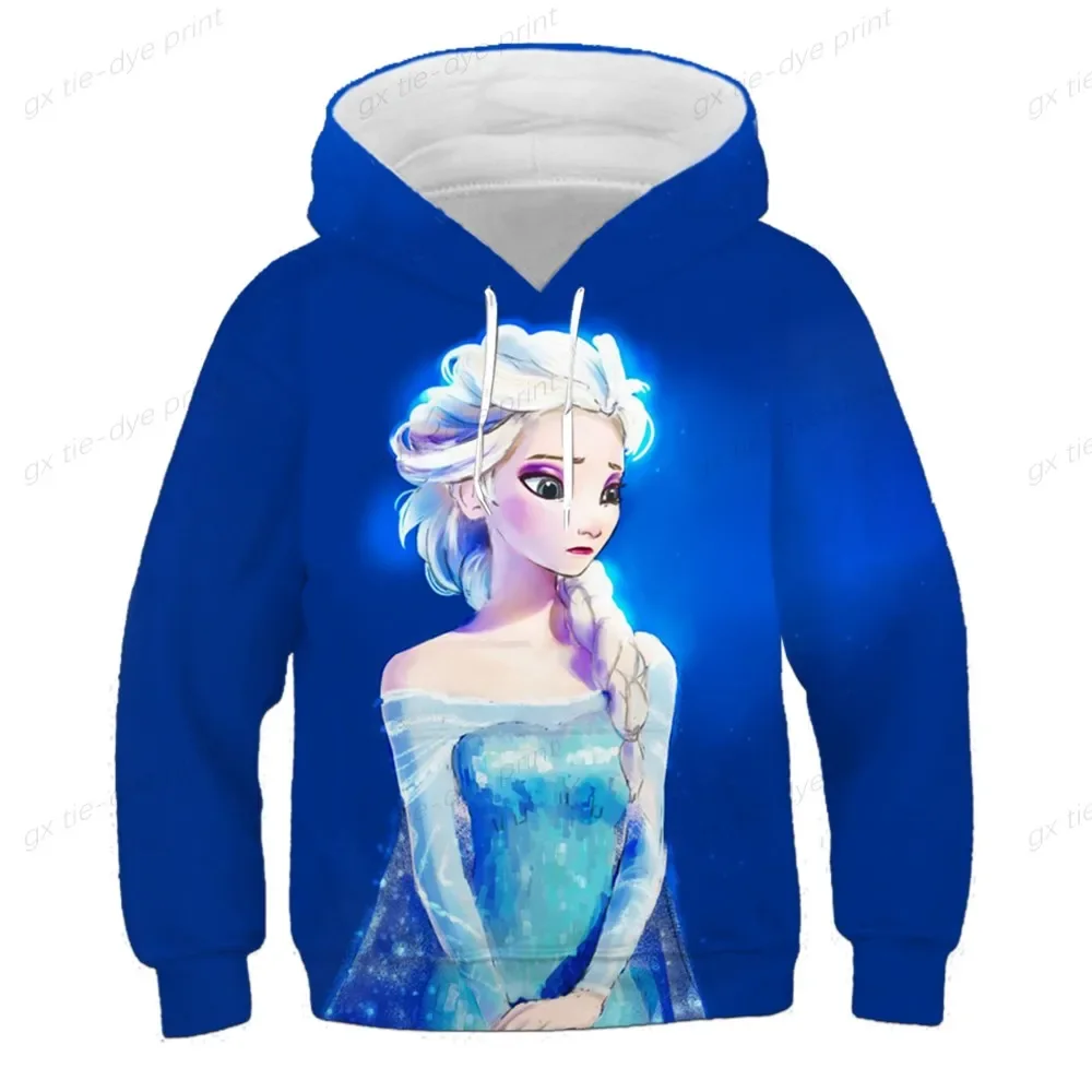 2022 Baby Girl Cinderella Hoodie Clothing Children\'s Spring And Autumn Rapunzel Belle Sweatshirt Cartoon Casual Thin Hoodie