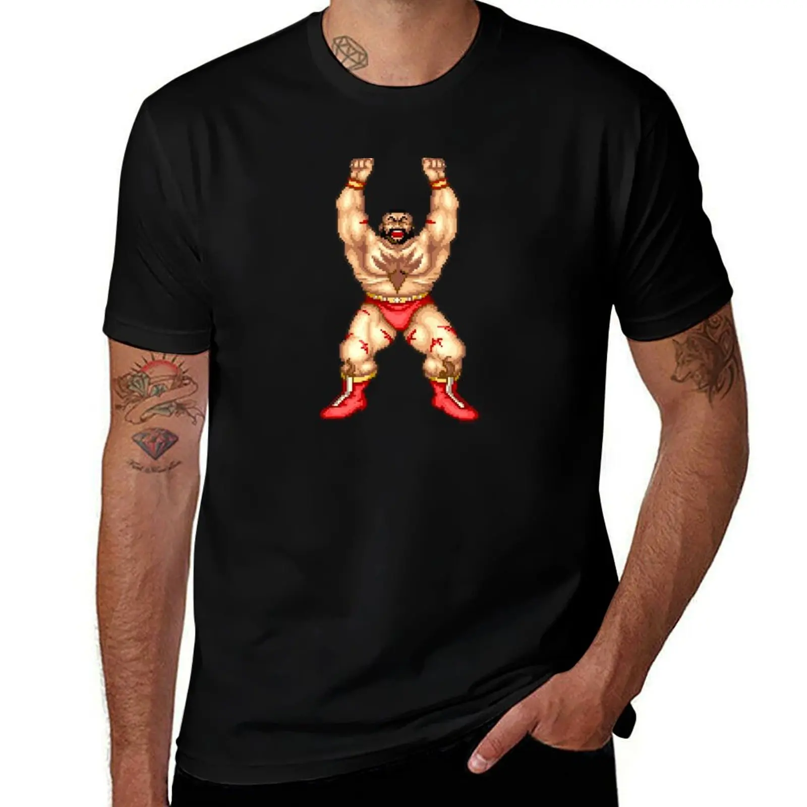 

ZANGIEF WINS T-Shirt Lightweight Sport Basic T-Shirt