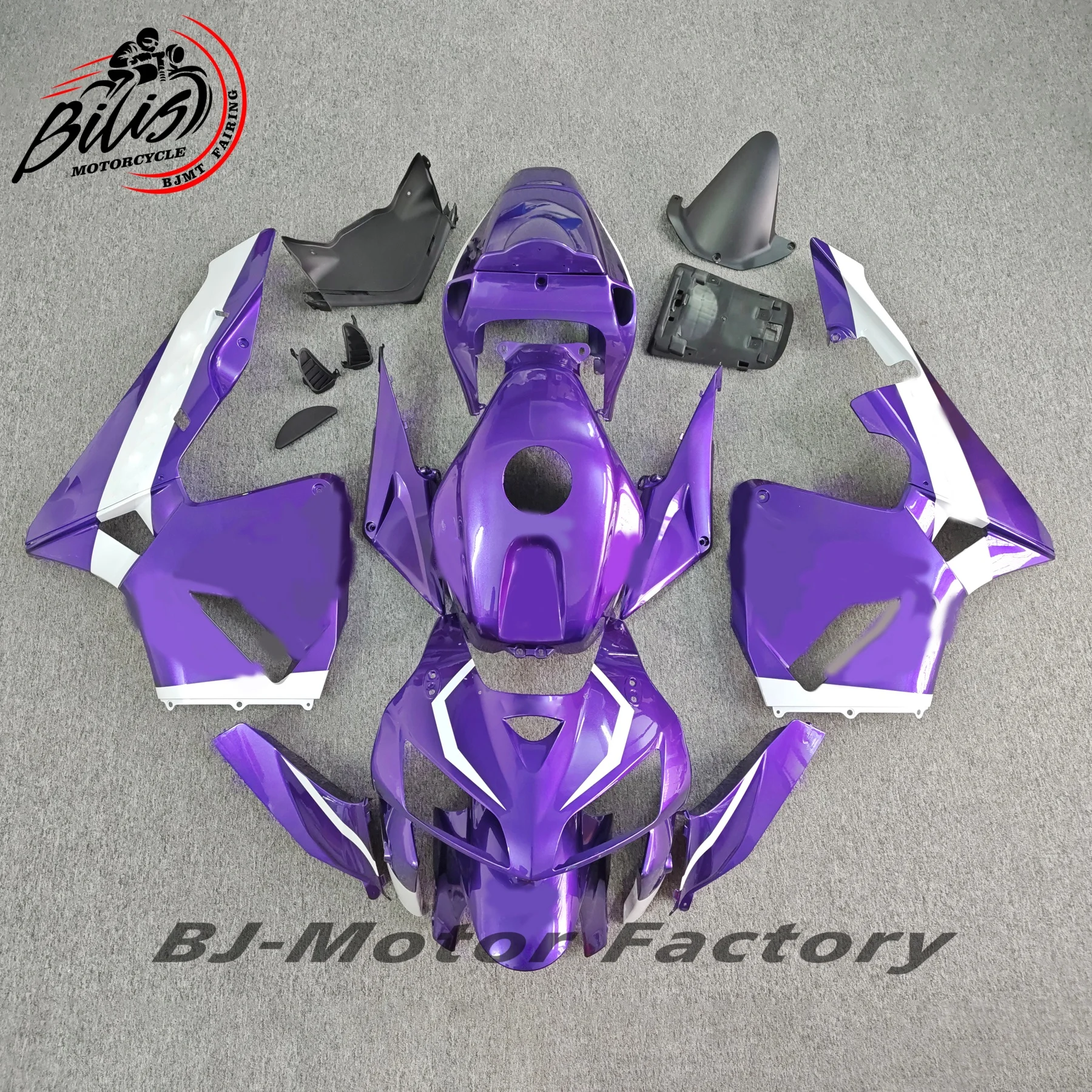 

New ABS For HONDA CBR600RR CBR600 F5 2005 2006 Motorcycle Fairing kit Body Injection Molding Purple White