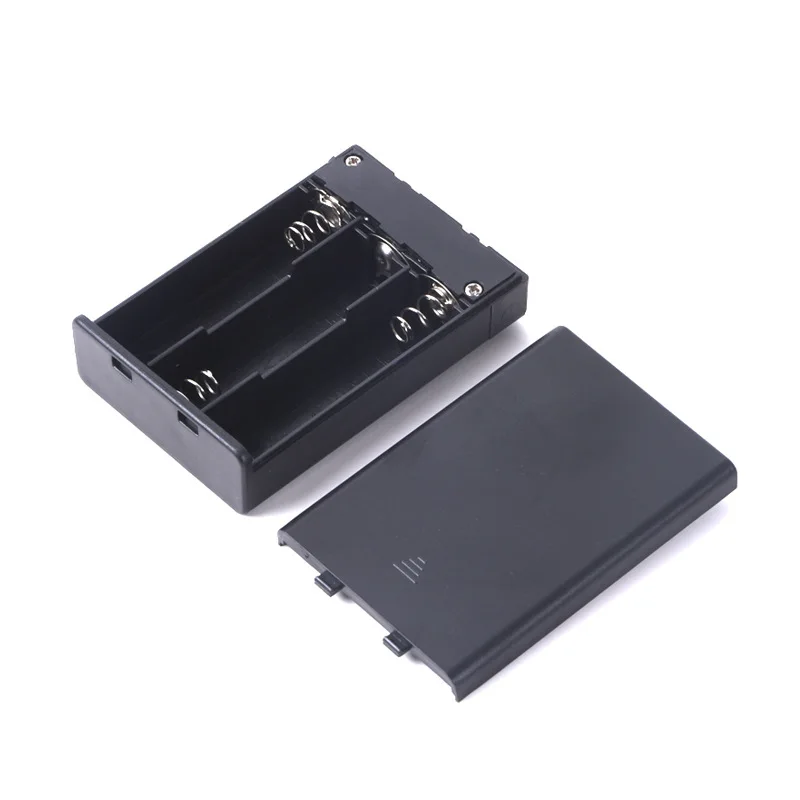 1/4/8PCS 3AA Battery Holder with Cover Replacement High Strength Battery Case for Heating Socks Shoes Insoles Clothes