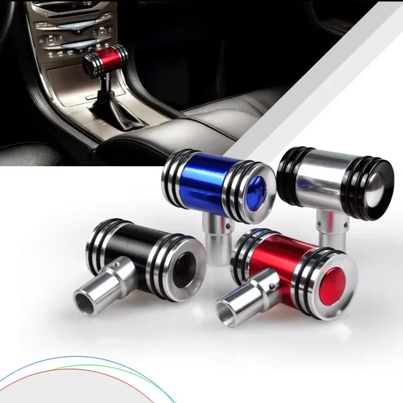 Car Modification Gear Head Metal Aircraft Control Lever Gear Head Heavy Touch Manual Transmission Universal Gear Shift Head