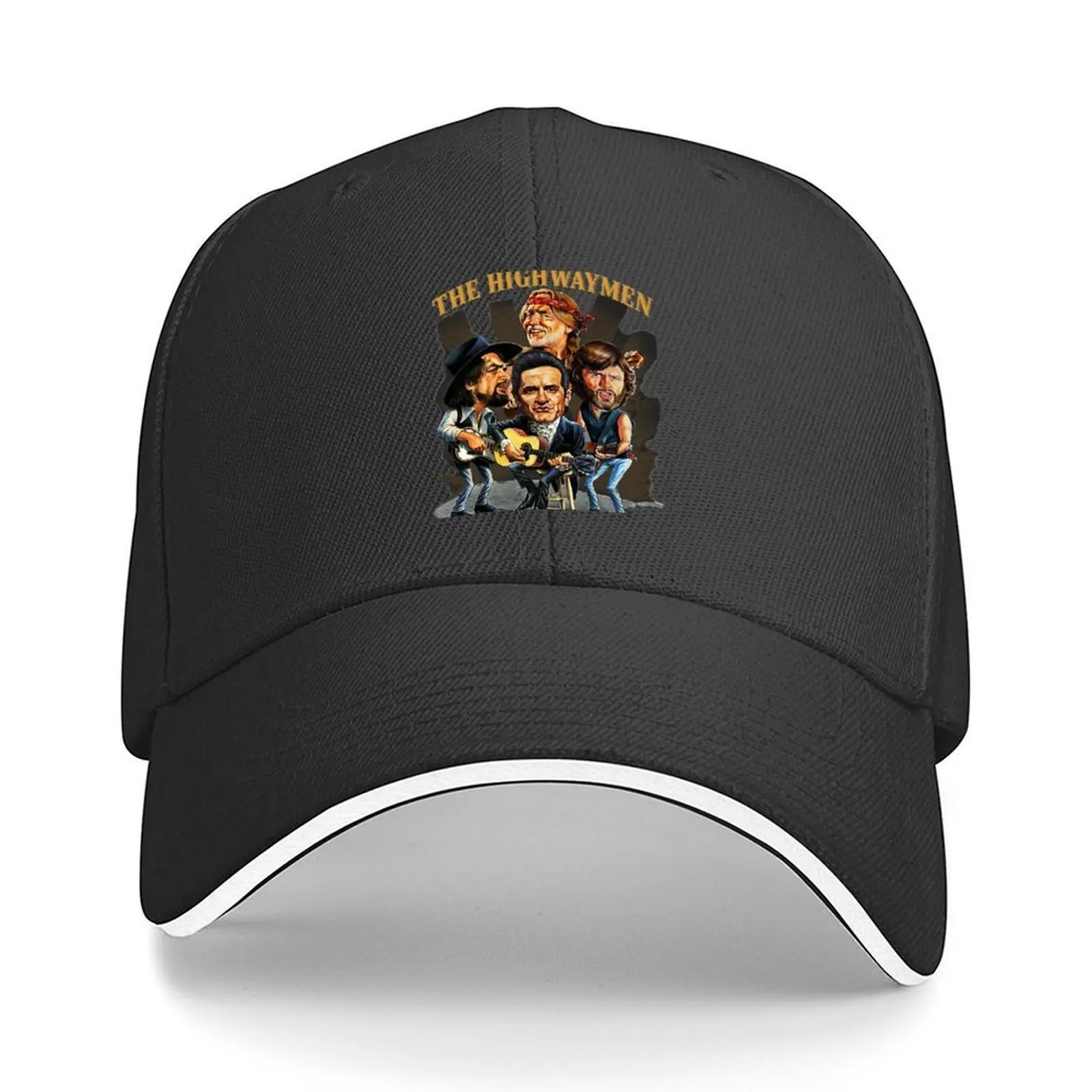 

The-highwaymen Classic Baseball Cap Hat Baseball Cap fun hats Streetwear men's big size hat Women Caps Men's