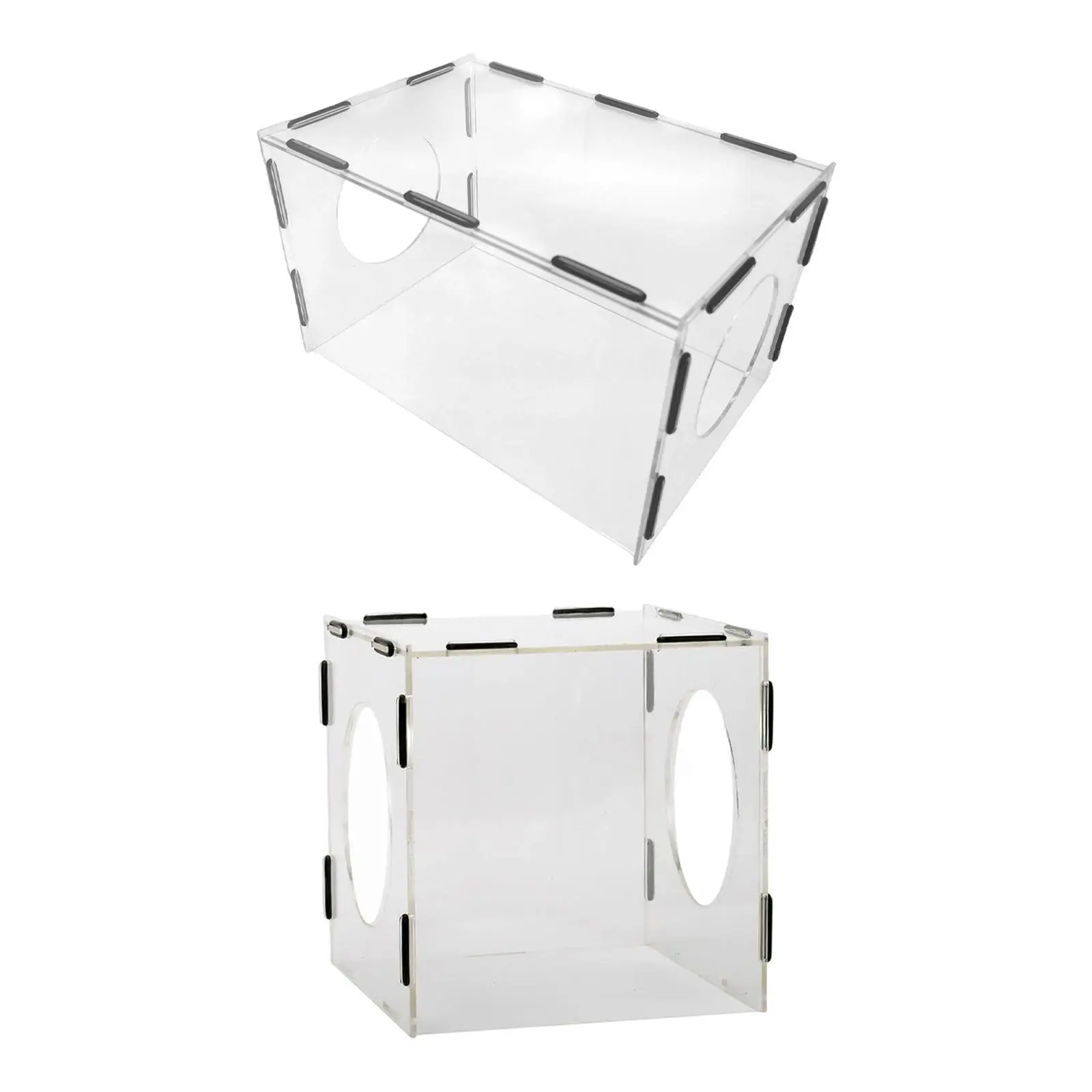 Transparent Acrylic Buffing Dust Hood Enclosure Grinding Cover Case for DIY Table Polishing and Safety - view 4