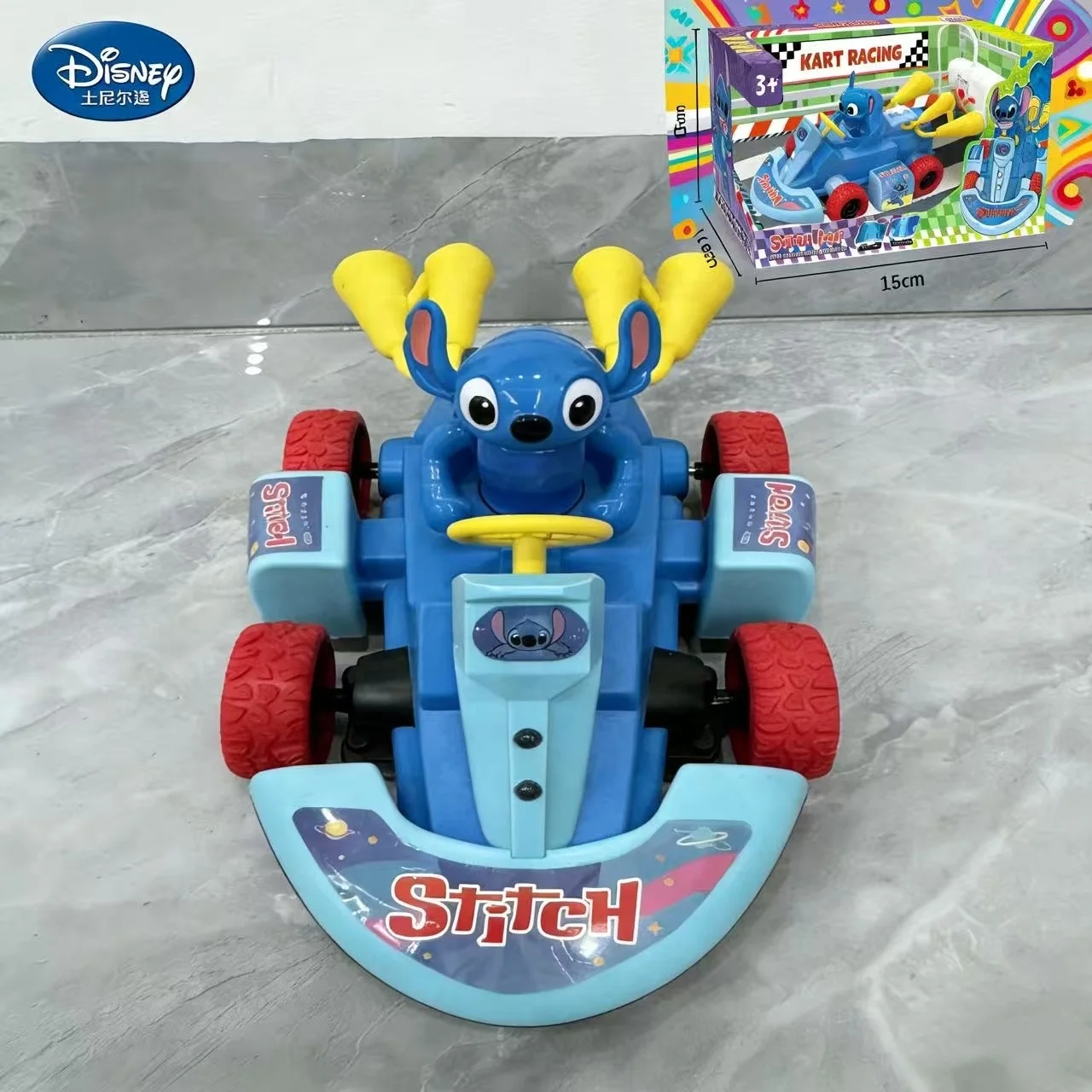 

Новый электрический картинг-симулятор Disney Cars Stitch с подсветкой и музыкой, развивающая игрушка для детей, идеальный подарок на праздник для мальчиков и девочек