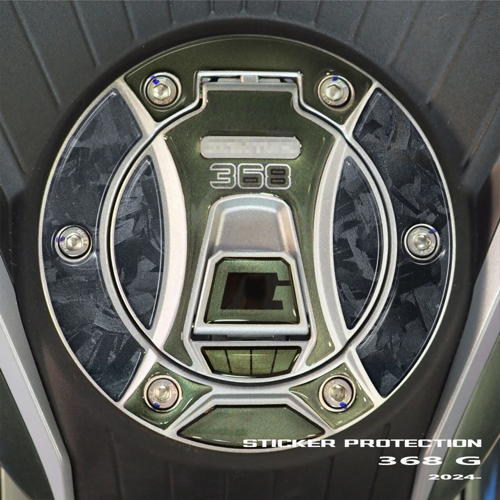 

Motorcycle 3D Sticker Protect Scooter Tank Lid For Zontes 368 G 2025 Tank Pad