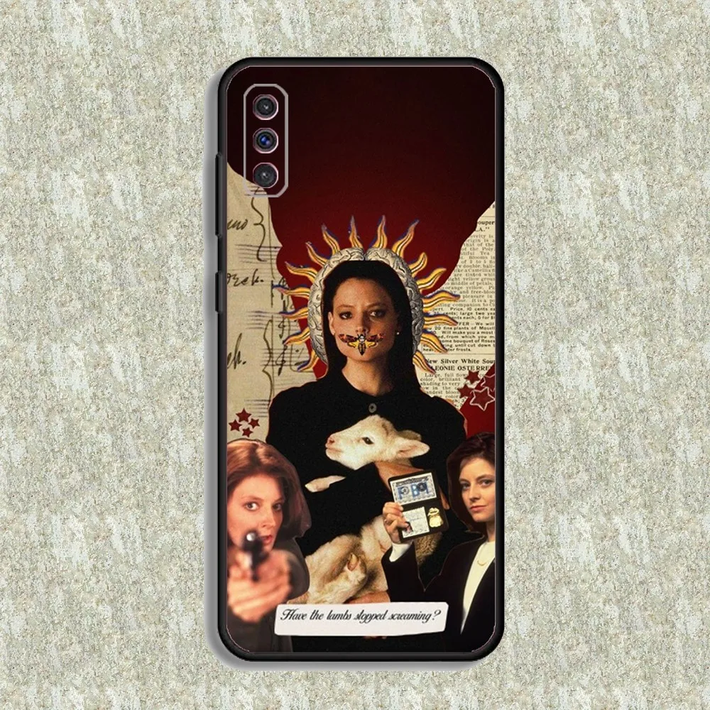 Film The Silence of the Lambs Phone Case For Samsung S23,23,22,30,21,10,9,Note20 Ultra,Lite,Ultra,5G,Plus,FE,Black Soft Case