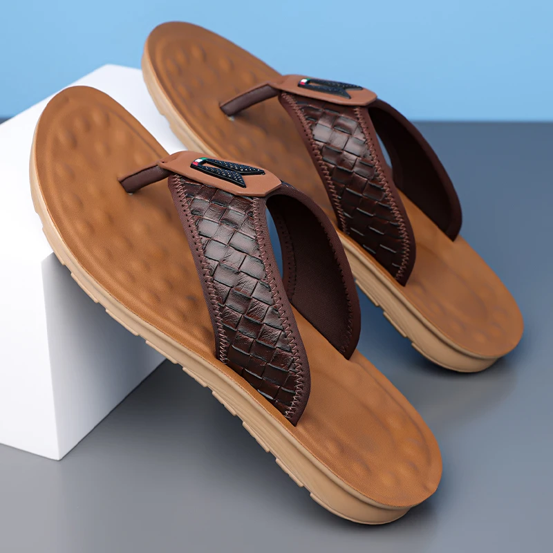 

Modern Minimalist Summer Sandals Unisex Flat Anti Slip Student Daily Leisure Walking Shoes
