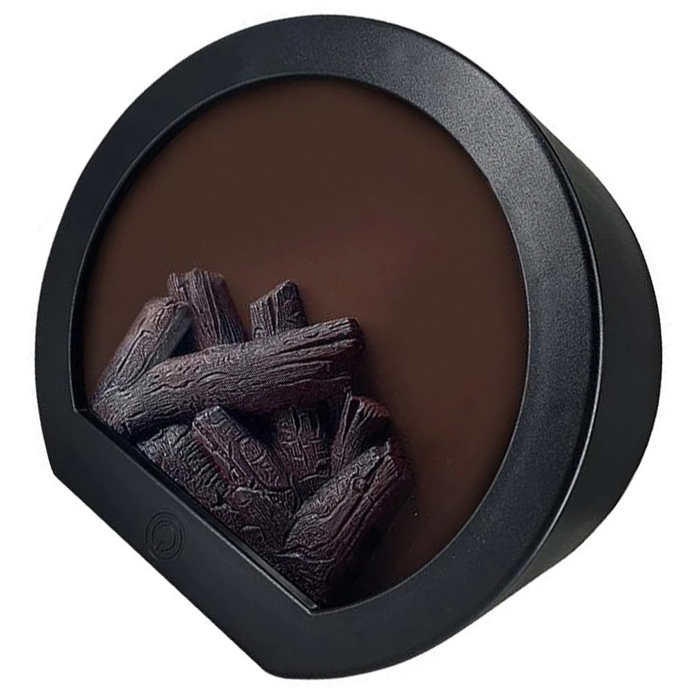 침실 거실 데스크탑 야간 조명을 위한 시뮬레이션된 벽난로 조명 터치 감응형 장식 램프 따뜻한 분위기