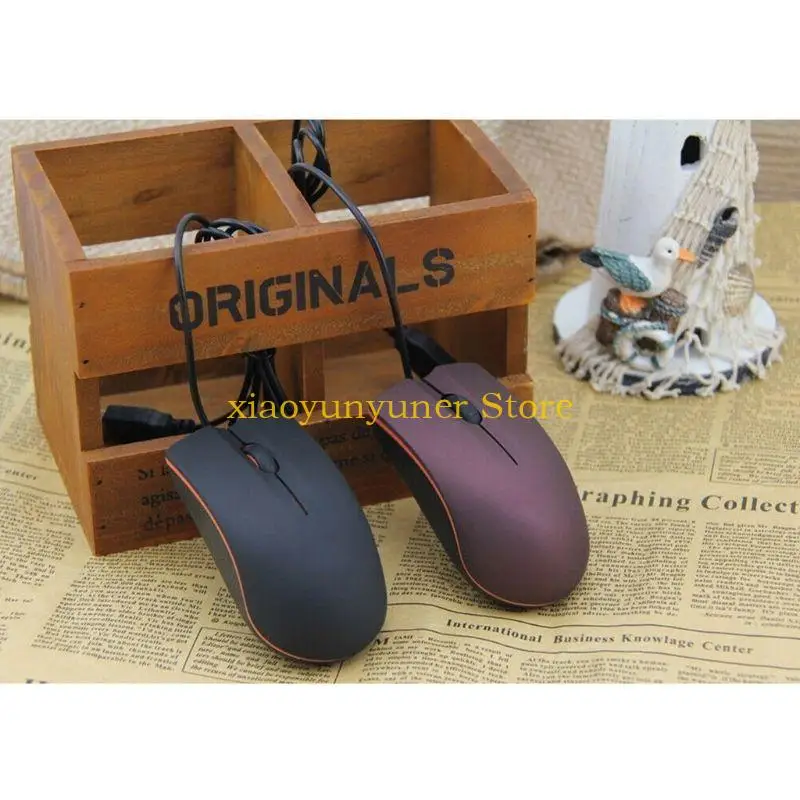 P9JB 3 Bottons Gaming Mouse Matte for Friends Gift PC Computer E-Sport