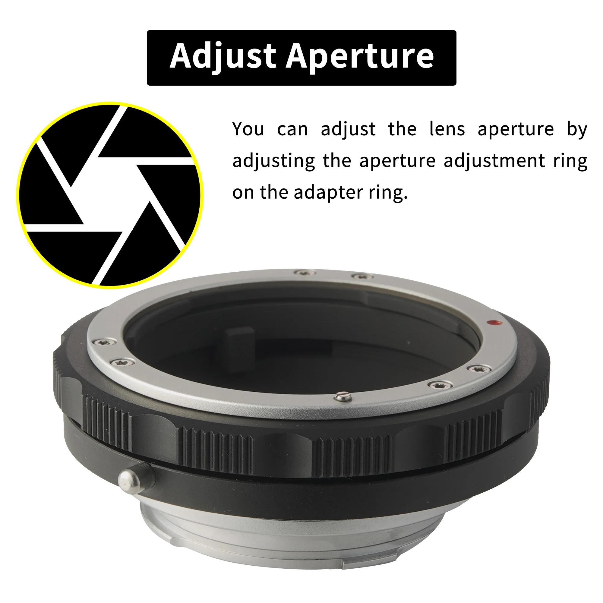 XPIMAGE F to M Lens Mount Adapter Ring Compatible with Nikon F AI AIS Lenses for Leica M Rangefinder Cameras M8 M9 M10 M11