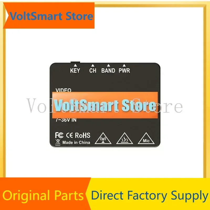 VoltSFoxeer Reaper Extreme 2.5W VTX 5.8G 72CH Pitmode 2500mW Build-in Mic CNC Heat Dissipation Shell 2-8S 20X20mm For FPV Long R