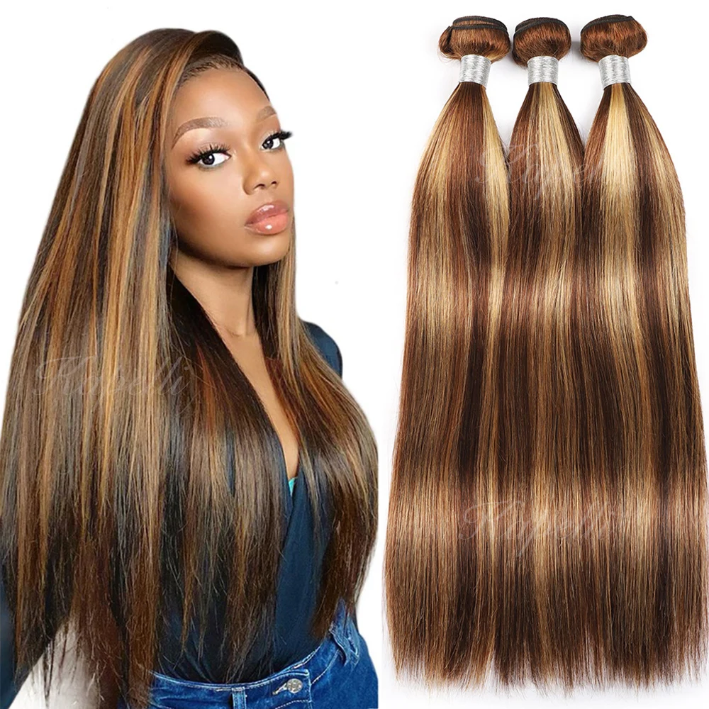 

Набор из 3-4 пучков волос Loose Body Wave, медово-русый цвет, 100% натуральные необработанные человеческие волосы, 16A, натуральные пучки для наращивания, бразильские.