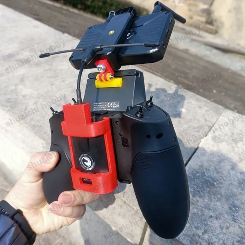 1PCS Screen Fixing Mounting Bracket Angle Adjustable Mount Holder for RadioMaster Zorro Remote Controller Connection Accessories