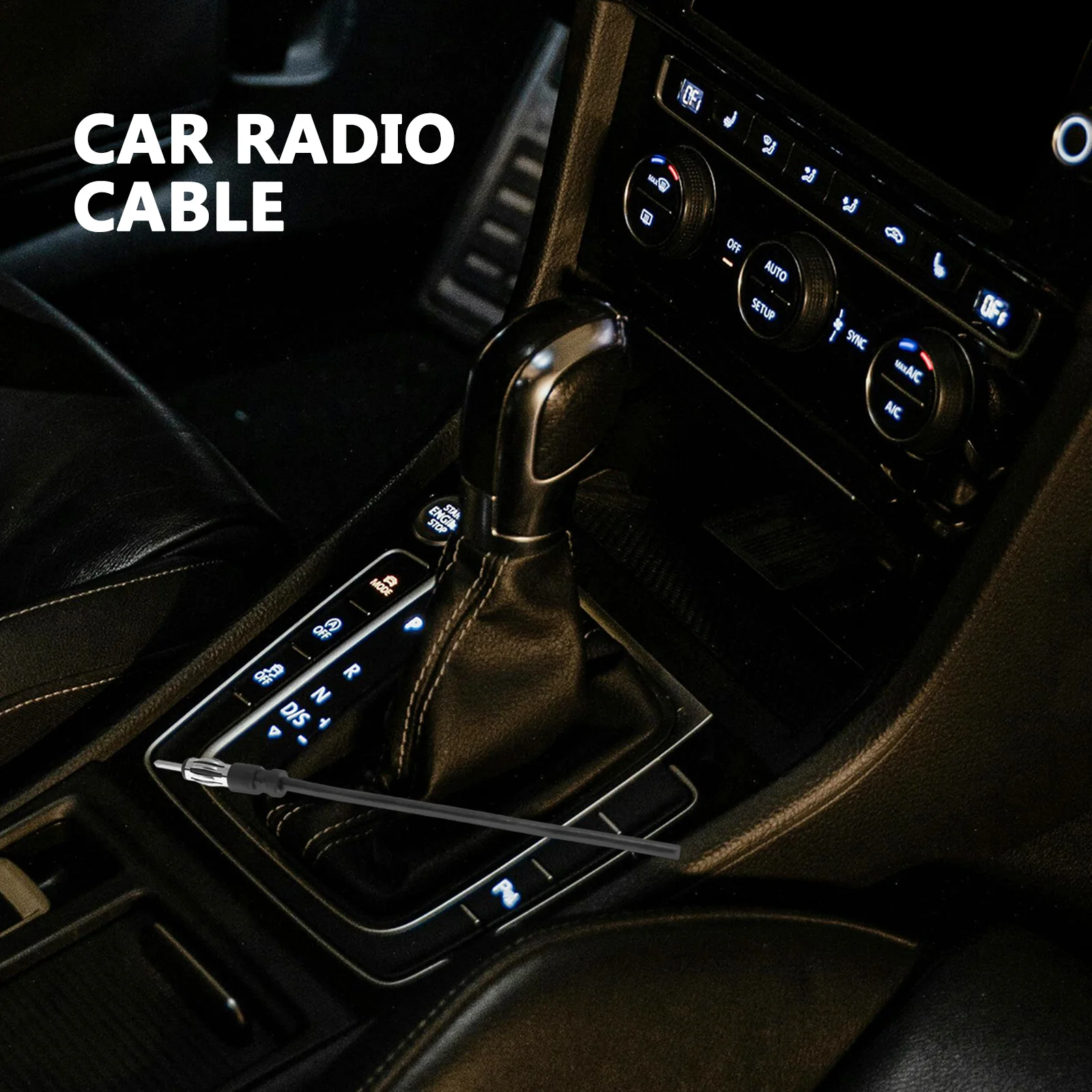 

4Pcs Radio Antenna Adapter for Car Stereo Universal Compatibility Easy Installation Enhanced Reception Radio Antenna Adapter