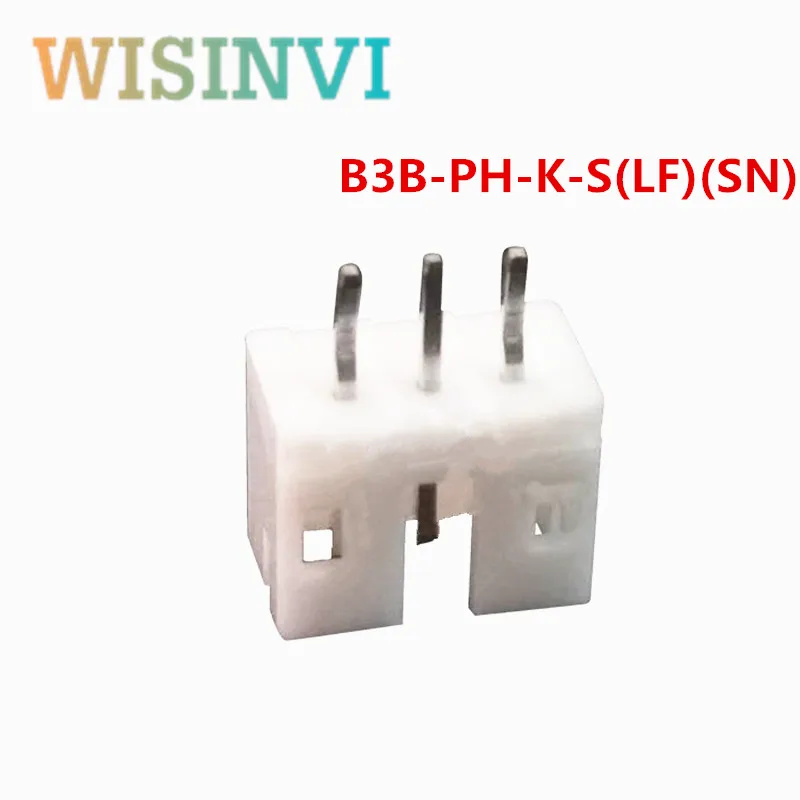 100PCS  B3B-PH-K-S  B3B-PH-K-S(LF)(SN)  Connector pin base 2.0 spacing 3 pins