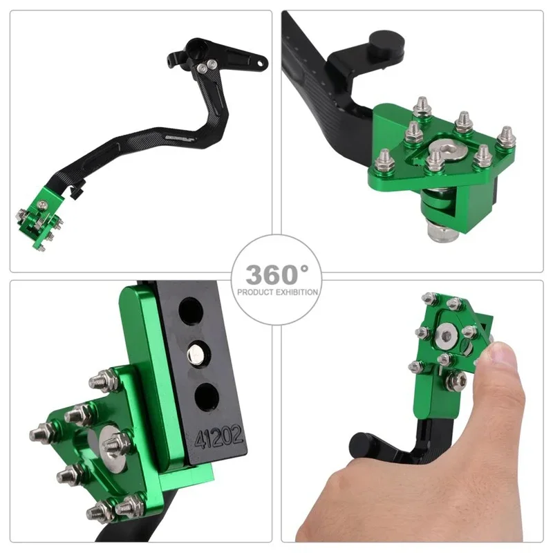 B-M Motorcycle Rear Foot Brake Lever Pedal For Kawasaki KLX110 KLX 110 2010-2020