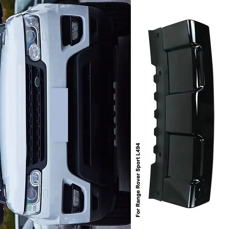 

Для Land Rove Range Rover Sport L494 2014-2017 год, передний и задний бампер, буксировочный крюк, защитная пластина, накладка, черная