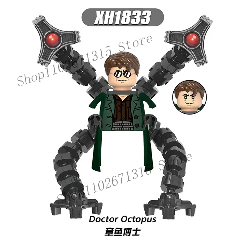 Marvel Avengers Superheld Bouwstenen Iron Man Doctor Strange Hulk Thanos Spider-Man Venom Hawkeye Bricks Toys - afbeelding 1