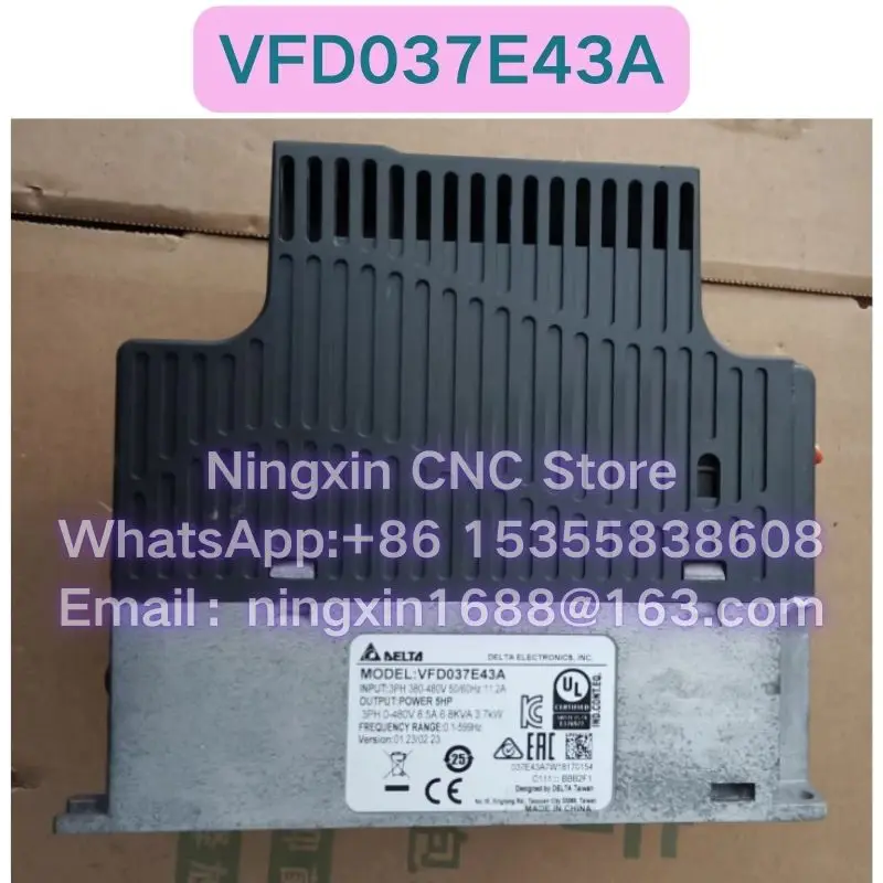 

Used VFD037E43A VFD037E43A-M Inverter Functional test OK Fast delivery