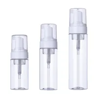 30 Botellas de Espuma con Bomba de 100ml, 150ml y 200ml, Dispensador de Jabón Espumoso de Plástico Transparente, Contenedor de Champú y Desinfectante de Manos para Viaje