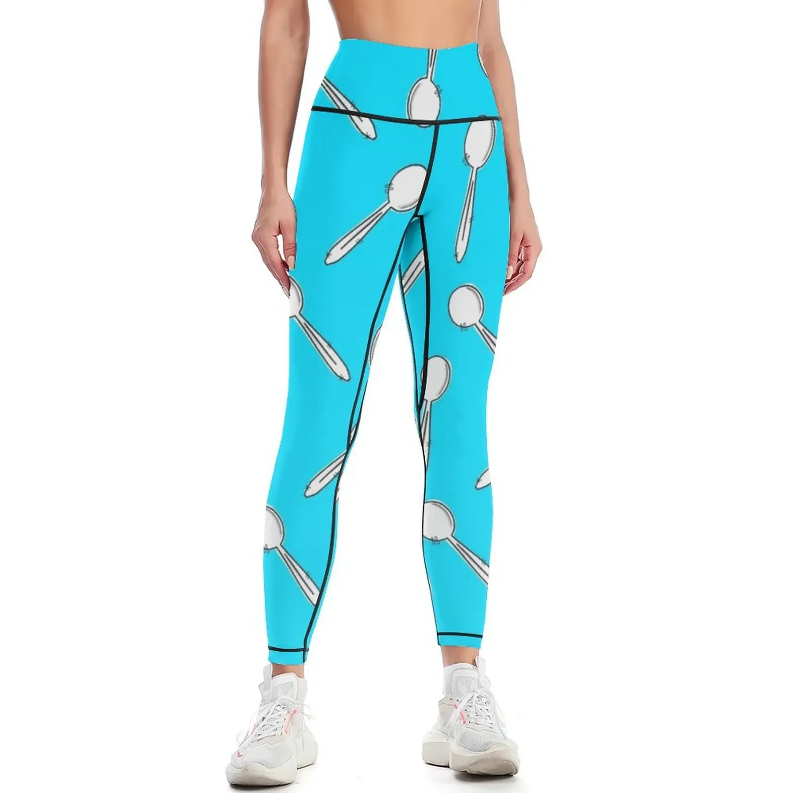 

Spoon Leggings Pants sport sports shirts gym sport set gym womans Womens Leggings